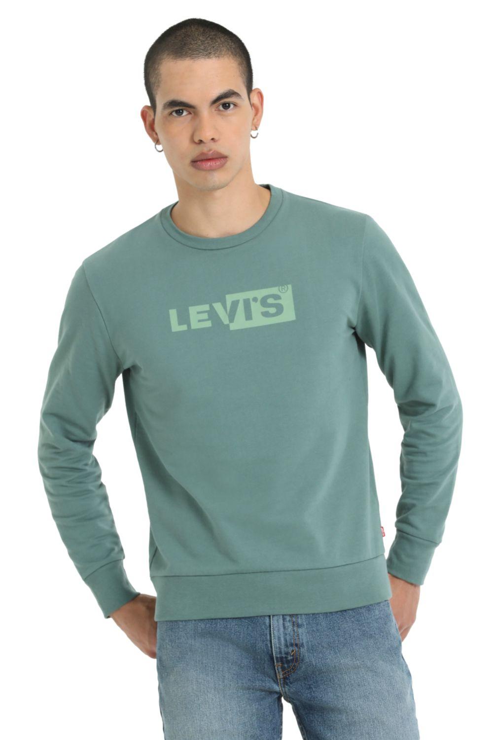 Polerón Hombre Regular Fit Verde Levis 38796-0178-3