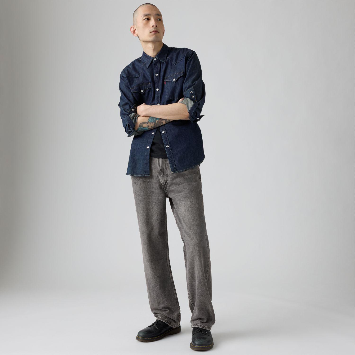 Jeans Hombre 565 Loose Straight Gris Levis A7221-0006-3