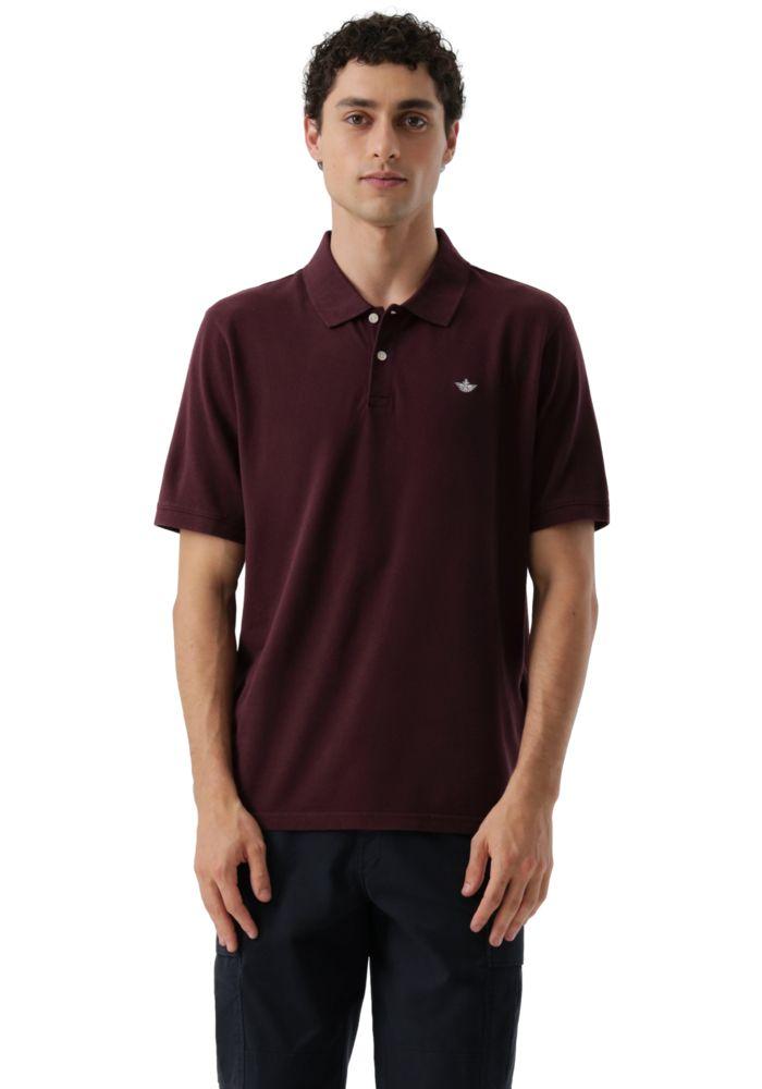 Polera Hombre Polo Piqué Regular Fit Burdeo A6925-0029-0