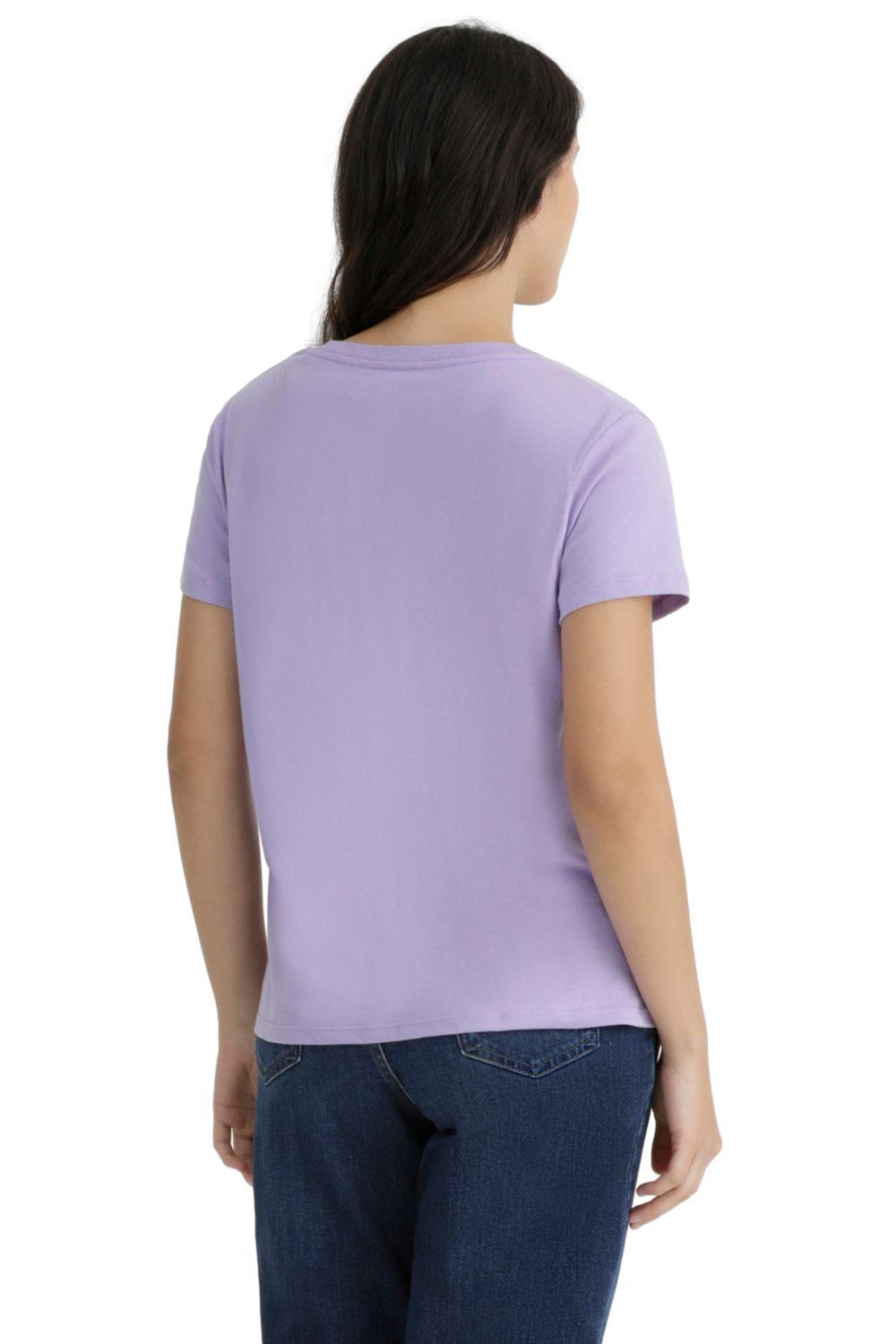 Polera Mujer Regular Fit Lila Levis 85341-0108-2