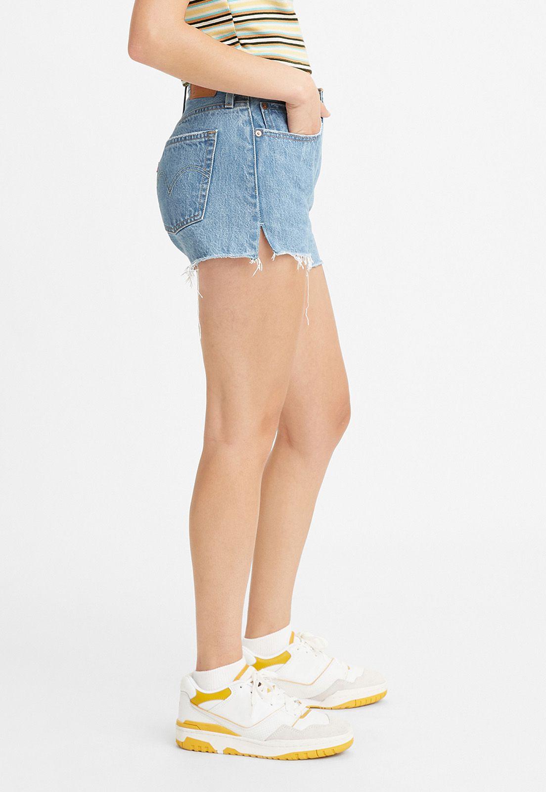 Shorts Mujer 501 Original Azul Claro Levis 56327-0256-1