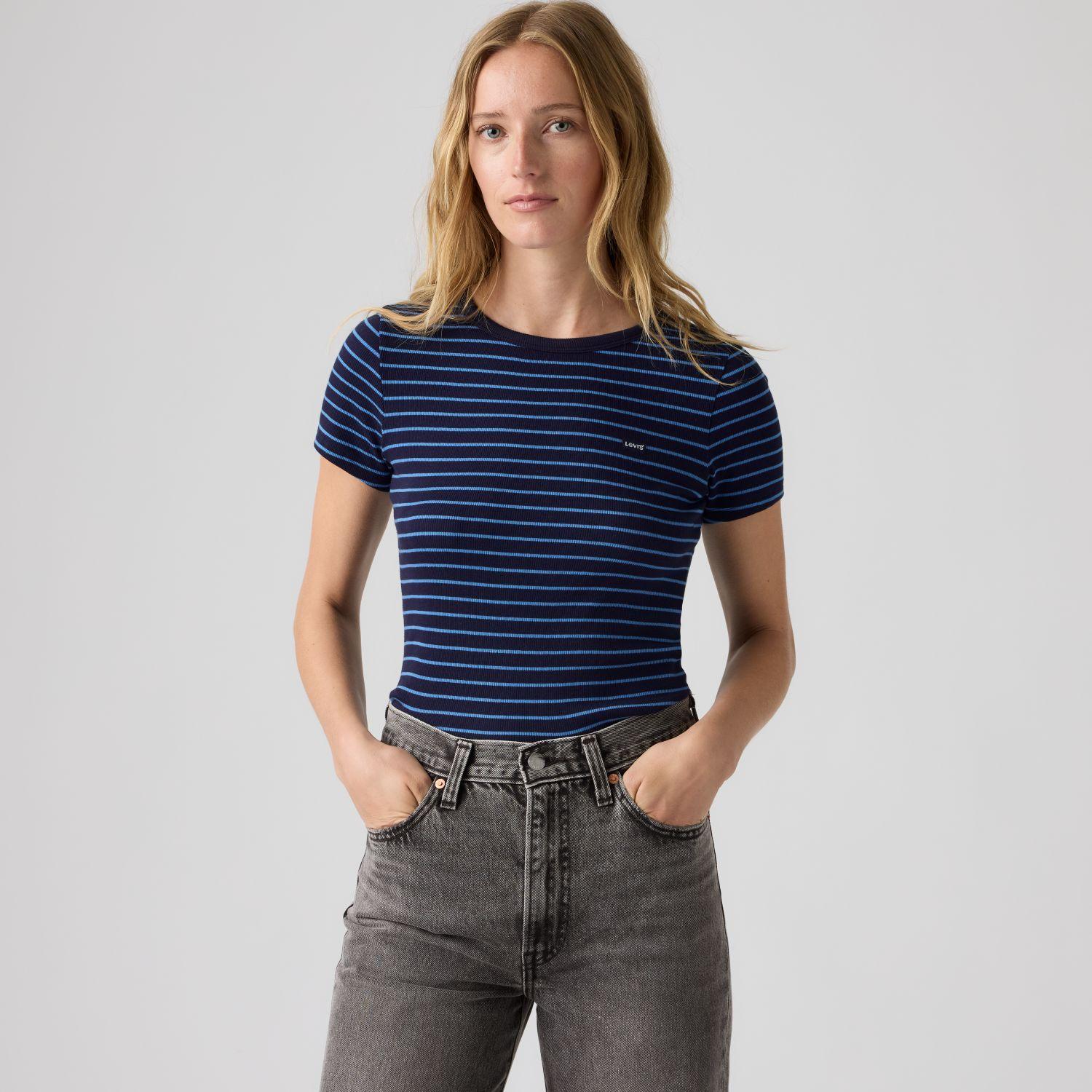 Polera Mujer Hayes Tee Azul Levis 001J3-0072-2