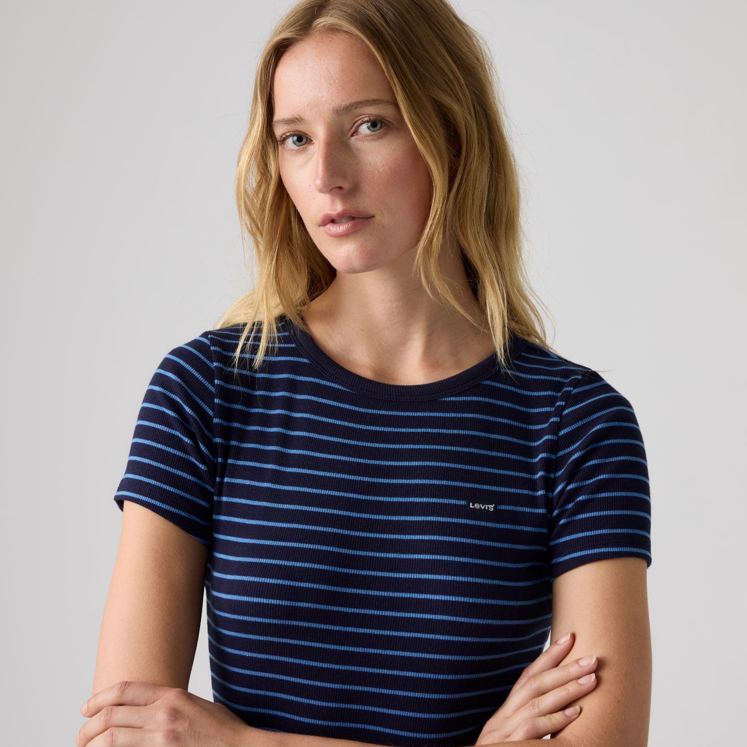 Polera Mujer Hayes Tee Azul Levis 001J3-0072-3