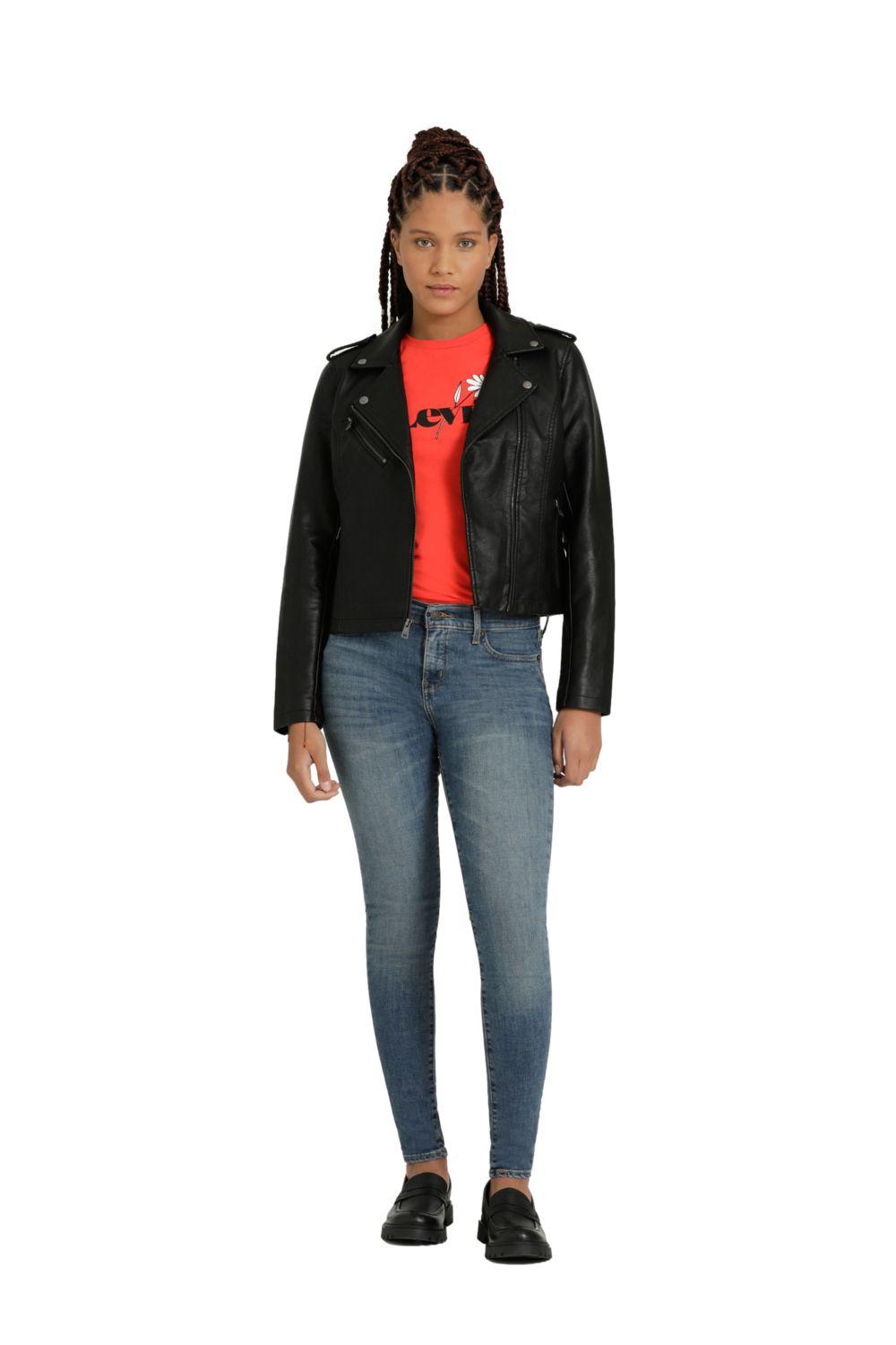 Chaqueta Mujer Classic Moto Negra Levis 59544-0199-3