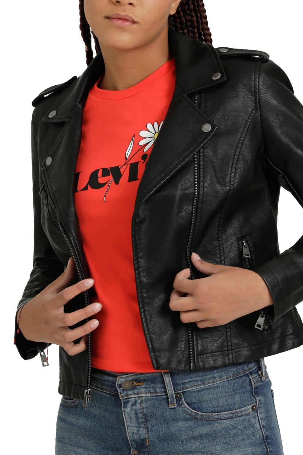 Chaqueta Mujer Classic Moto Negra Levis 59544-0199-5