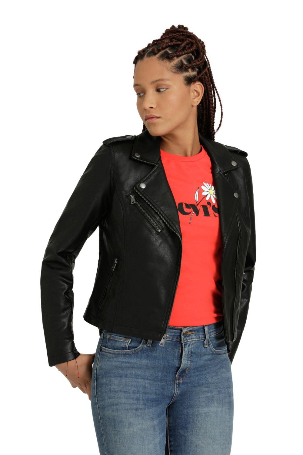 Chaqueta Mujer Classic Moto Negra Levis 59544-0199-4