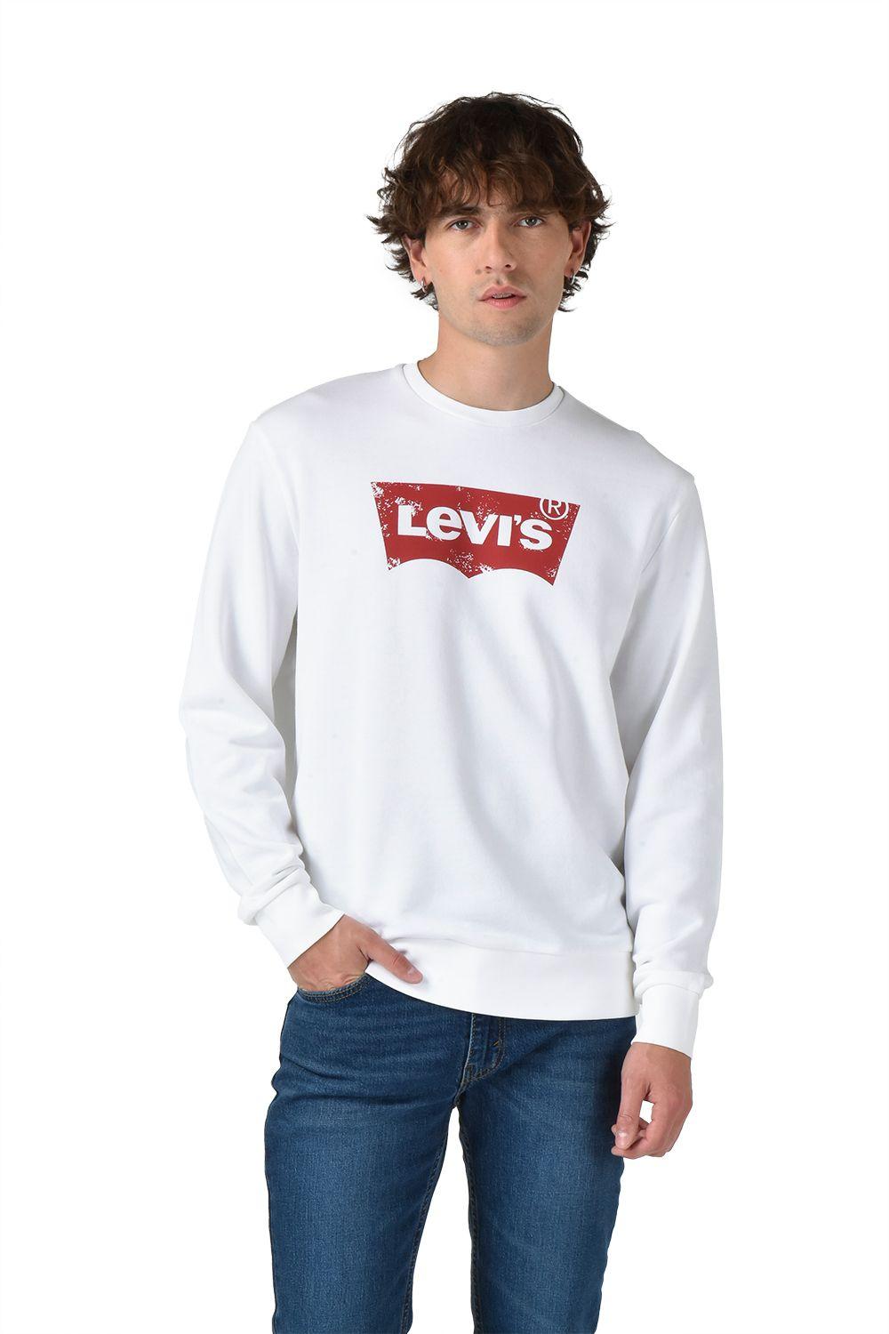 Polerón Hombre Regular Fit Blanco Levis 19492-0029-2