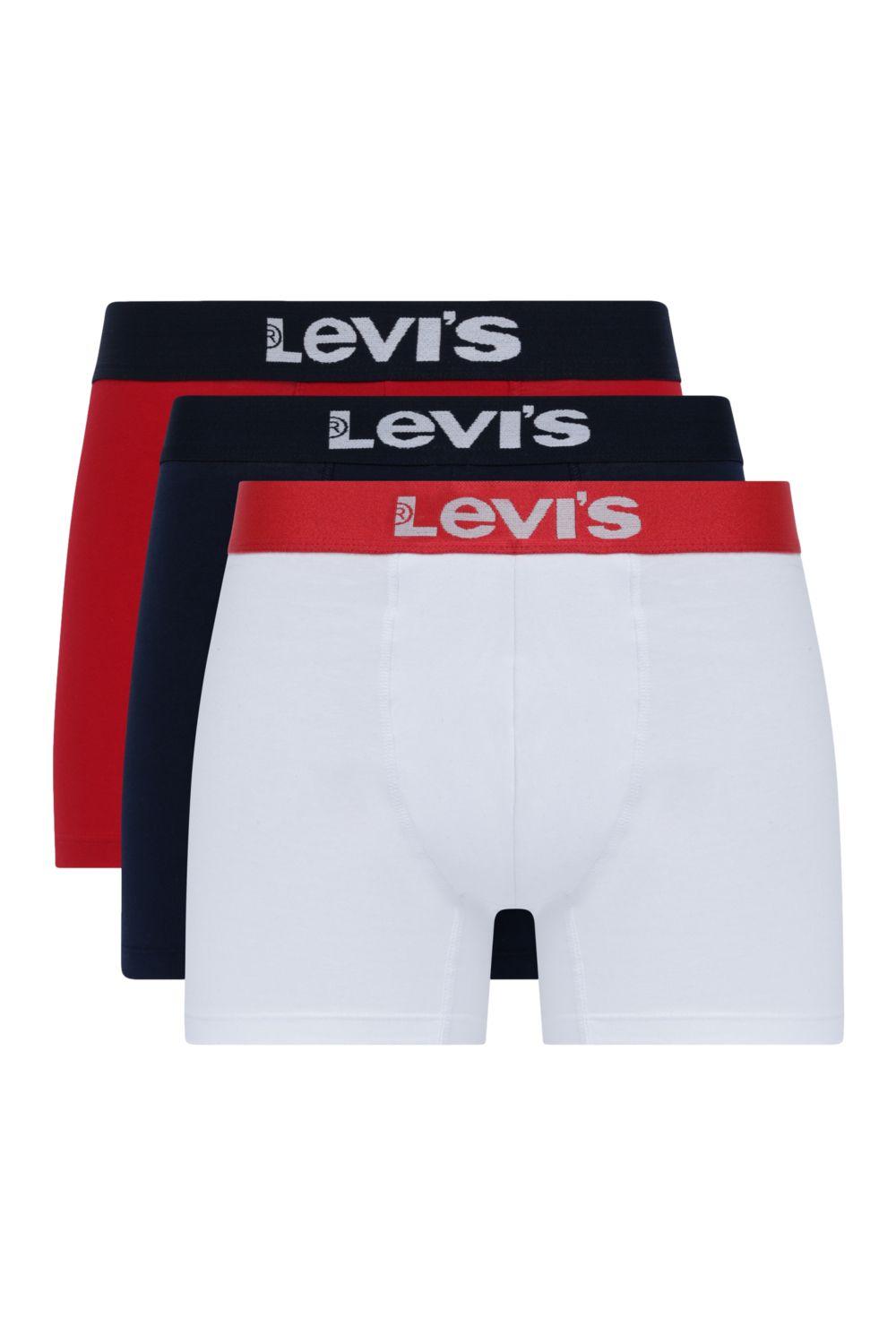 Boxer Hombre Brief Liso 3 Pack Multicolor Levis 37453-0930-0