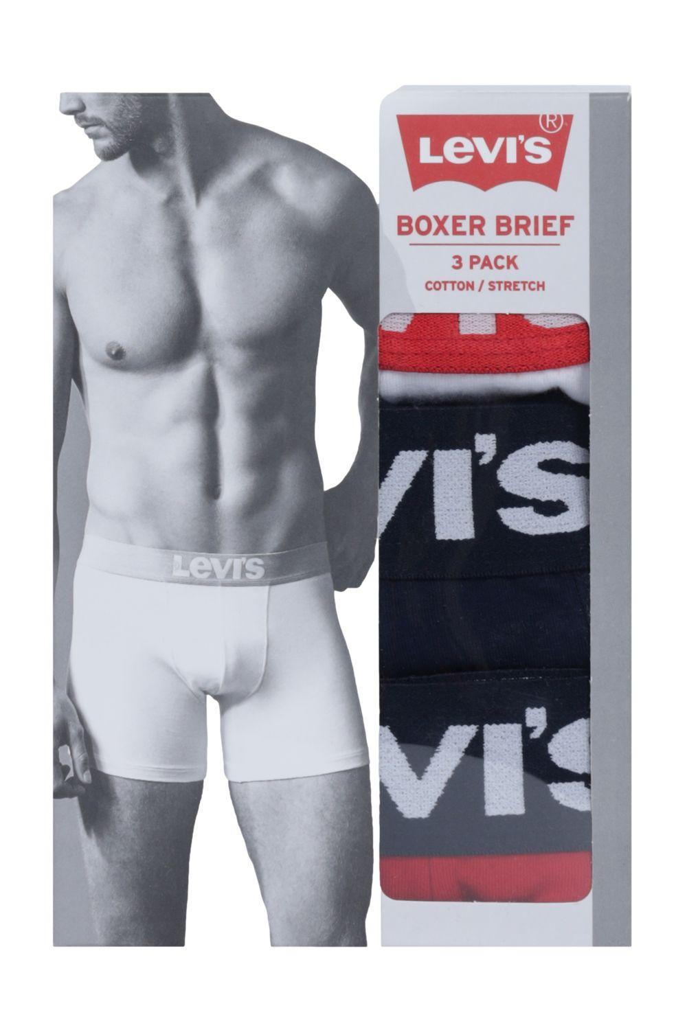 Boxer Hombre Brief Liso 3 Pack Multicolor Levis 37453-0930-1