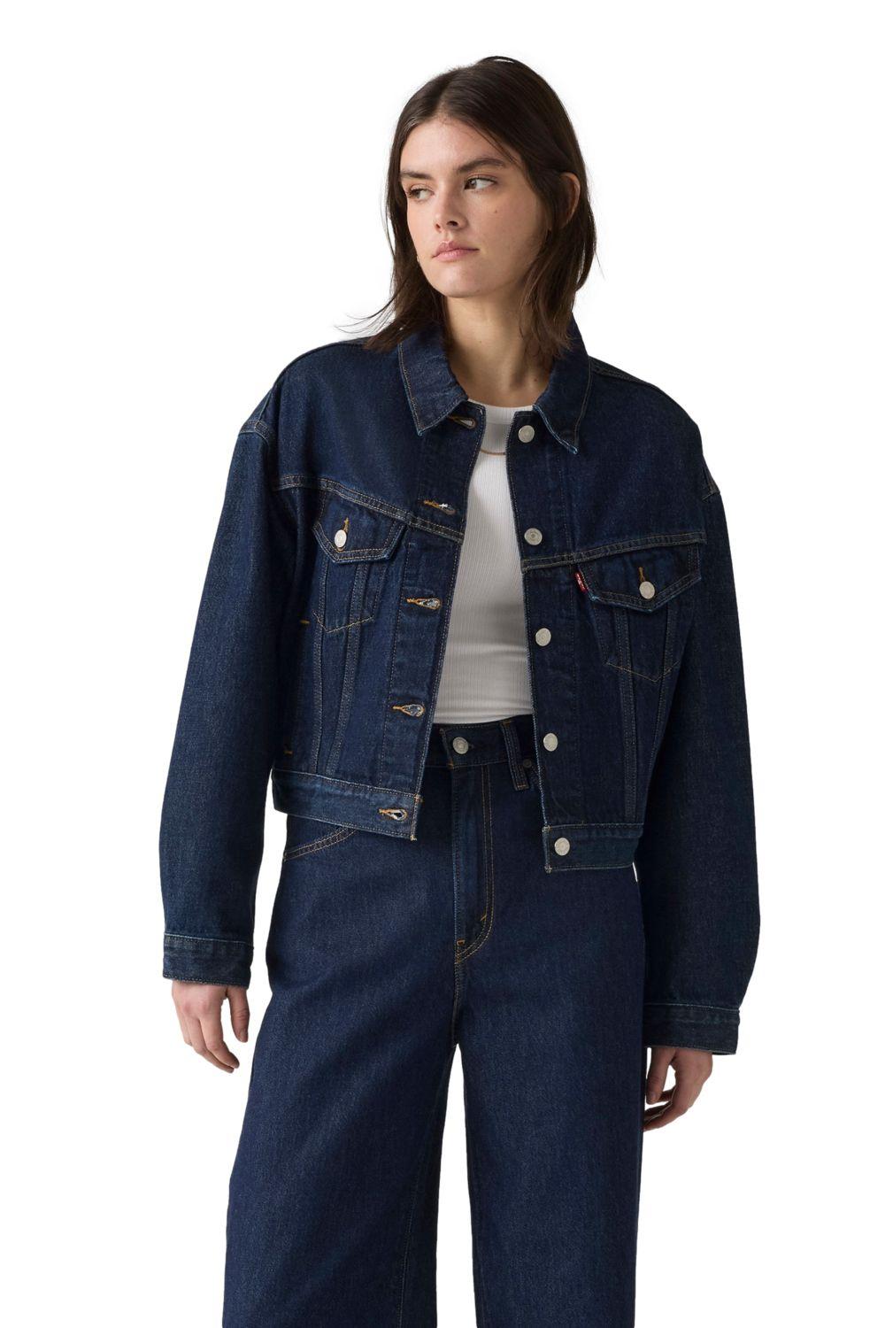 Chaqueta Mujer Shrunken 90s Trucker Azul Levis A9155-0016-0