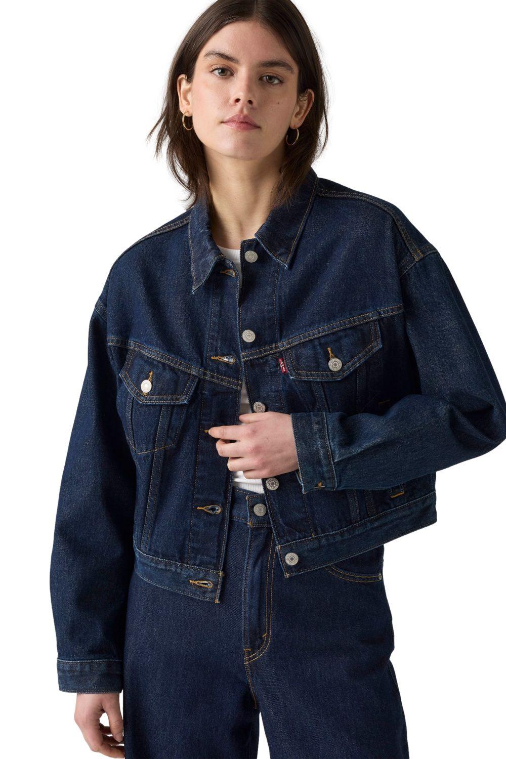 Chaqueta Mujer Shrunken 90s Trucker Azul Levis A9155-0016-2