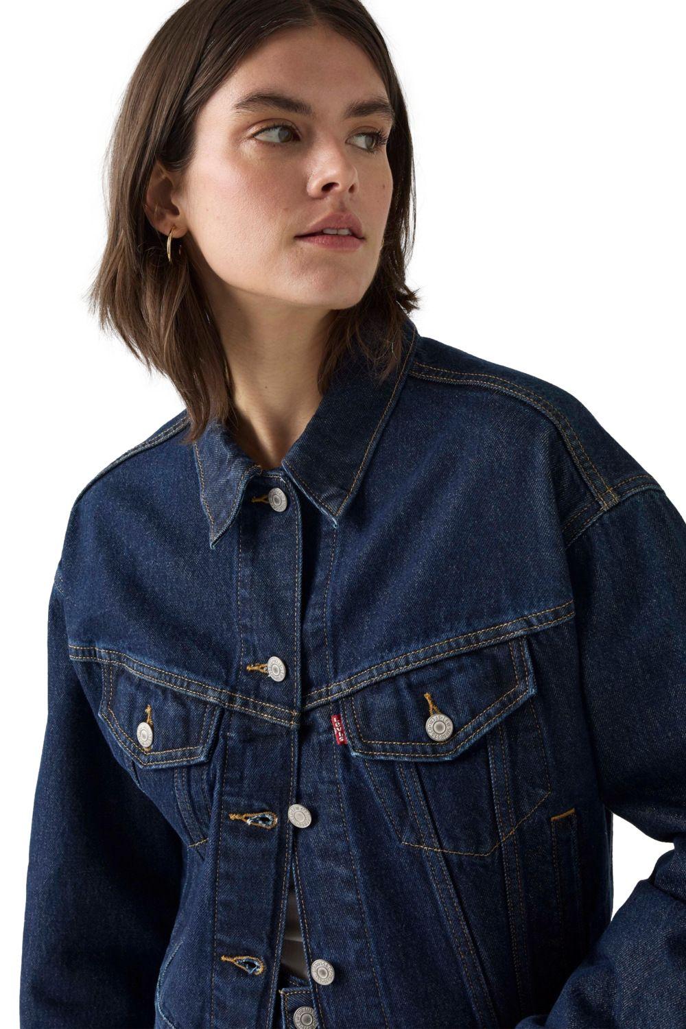 Chaqueta Mujer Shrunken 90s Trucker Azul Levis A9155-0016-3