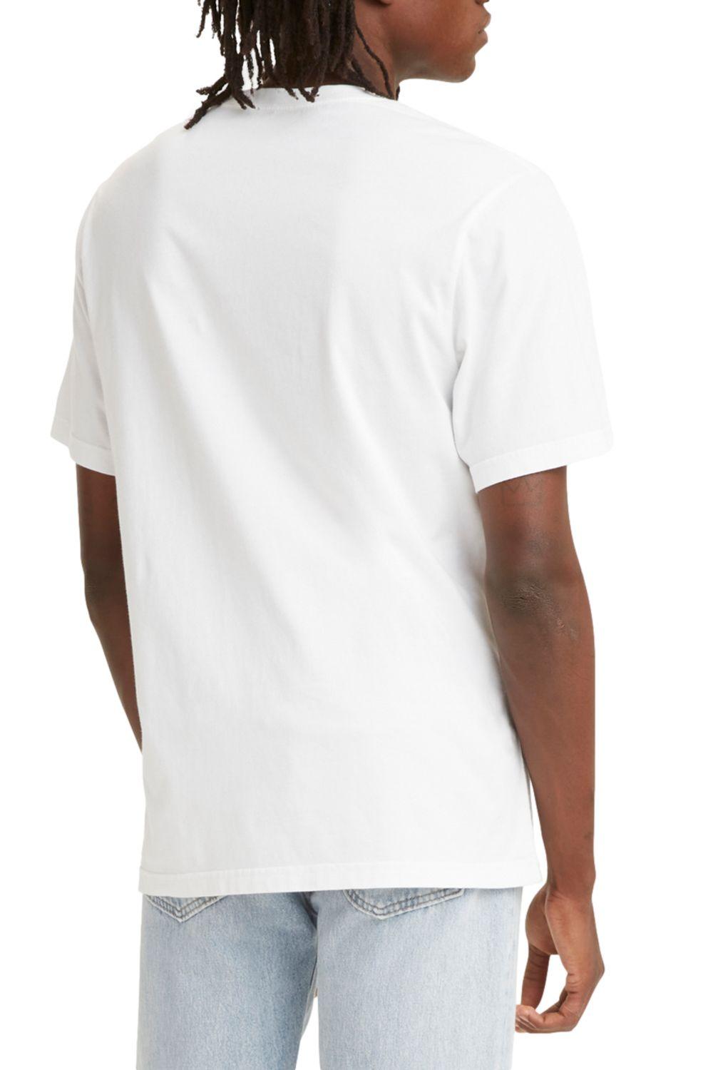 Polera Hombre Lisa con Logo Blanca Levis 16143-0407-1