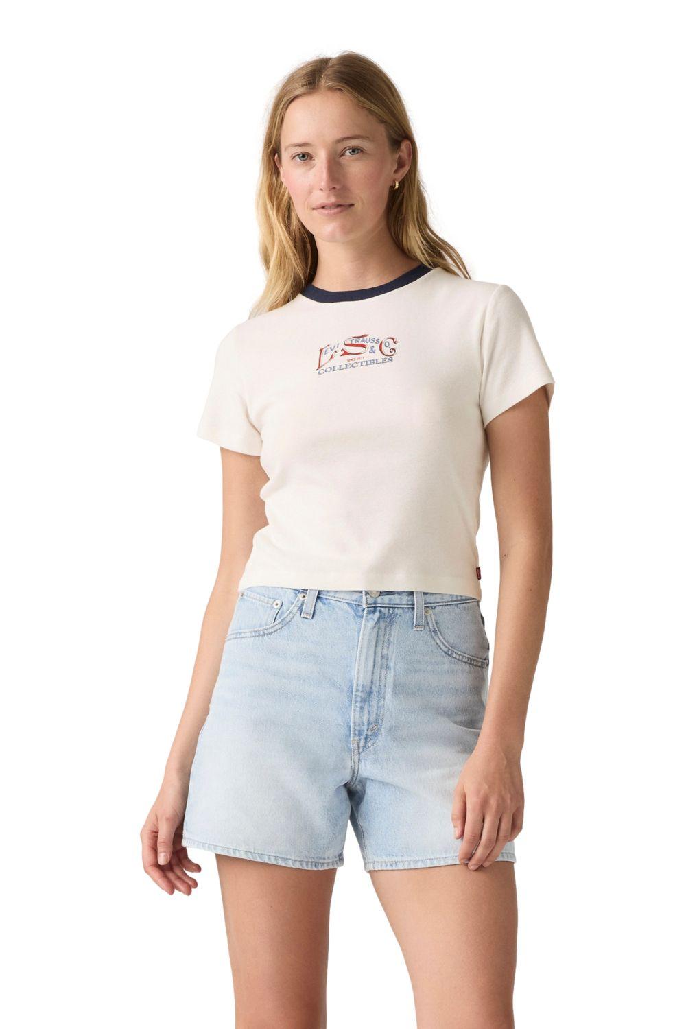 Polera Mujer Essential Sporty Tee Blanco Levis A8798-0056-0