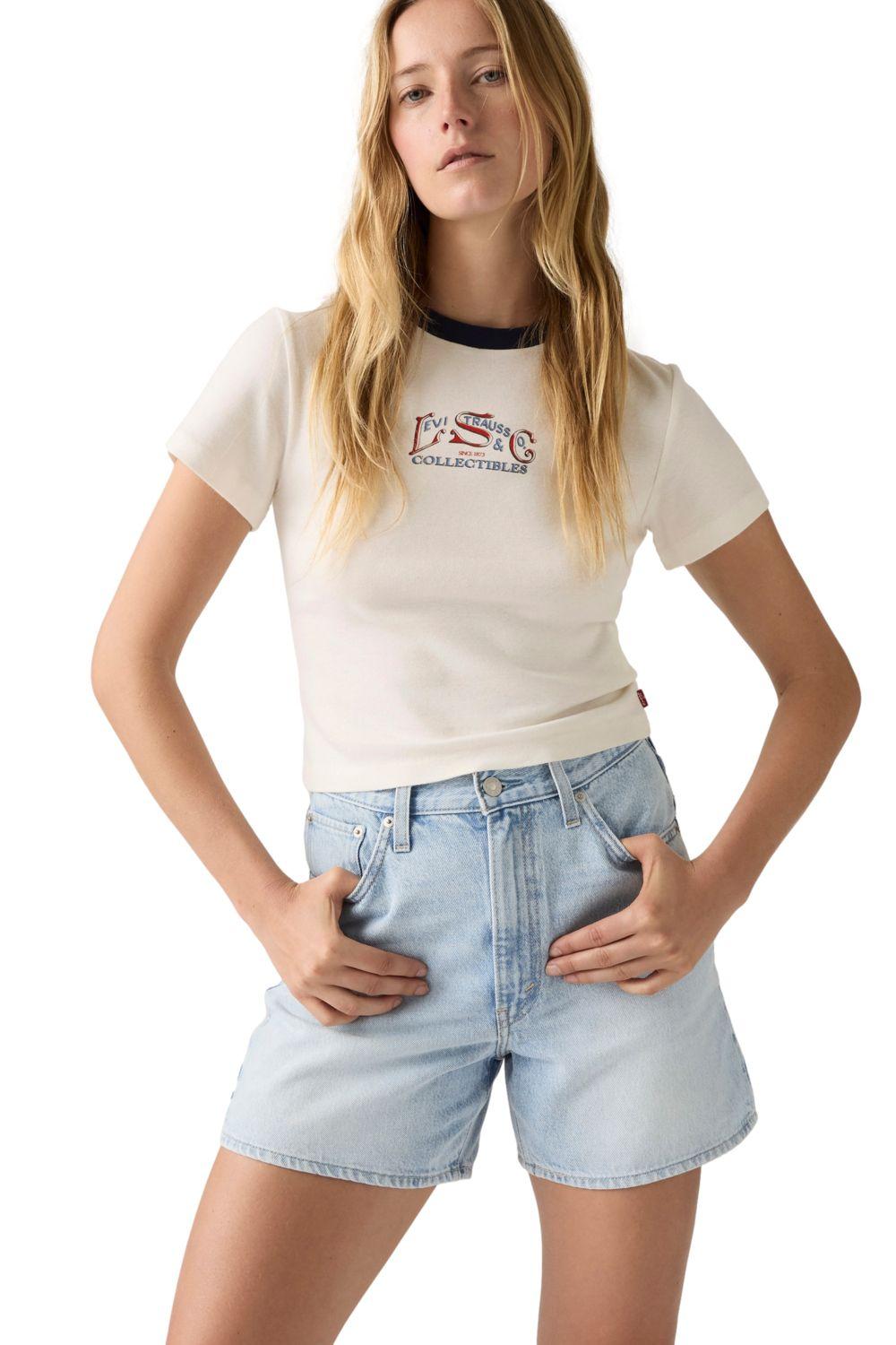 Polera Mujer Essential Sporty Tee Blanco Levis A8798-0056-2