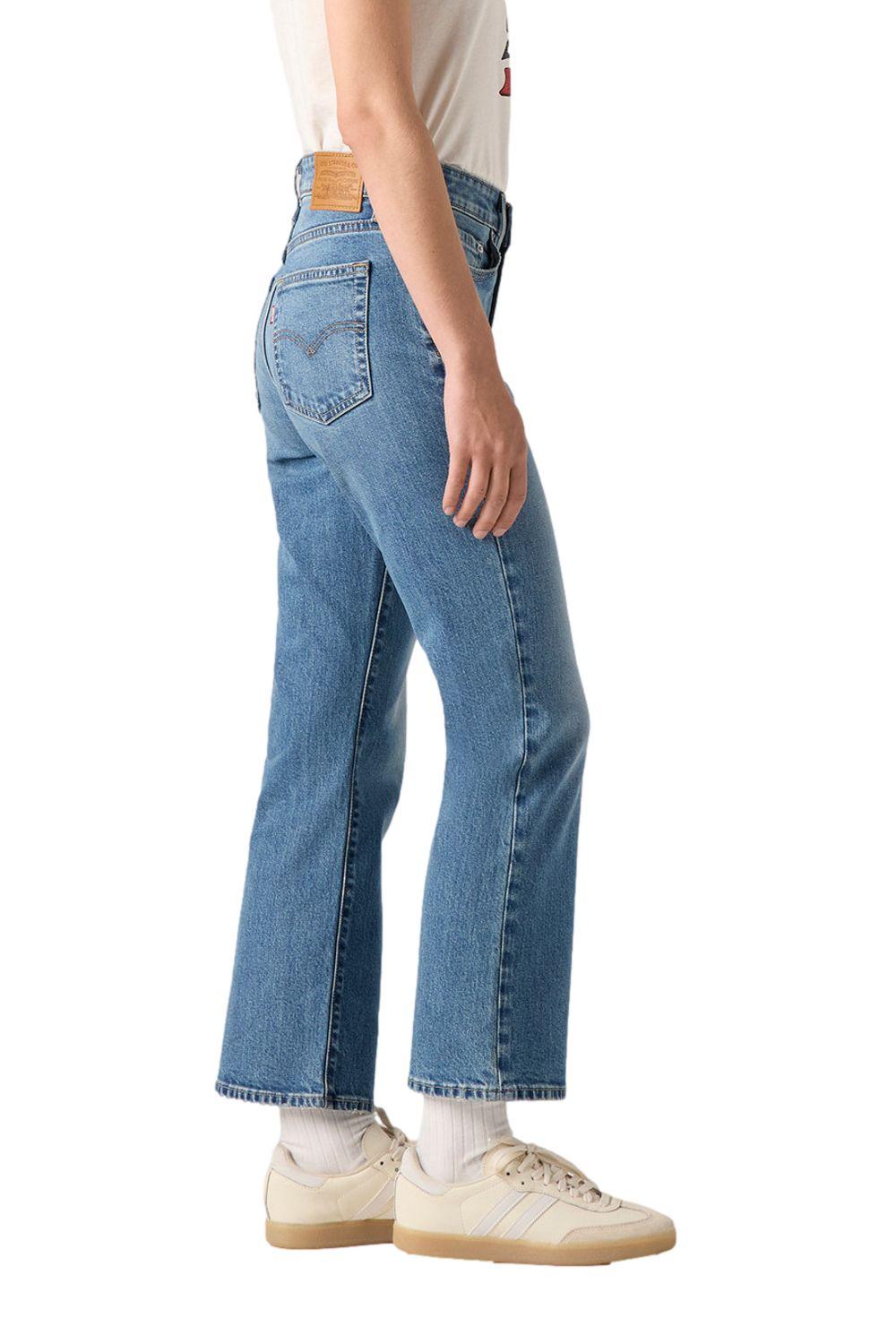 Jeans Mujer 725 Authentic Kick Boot Celeste Levis 001W1-0001-1