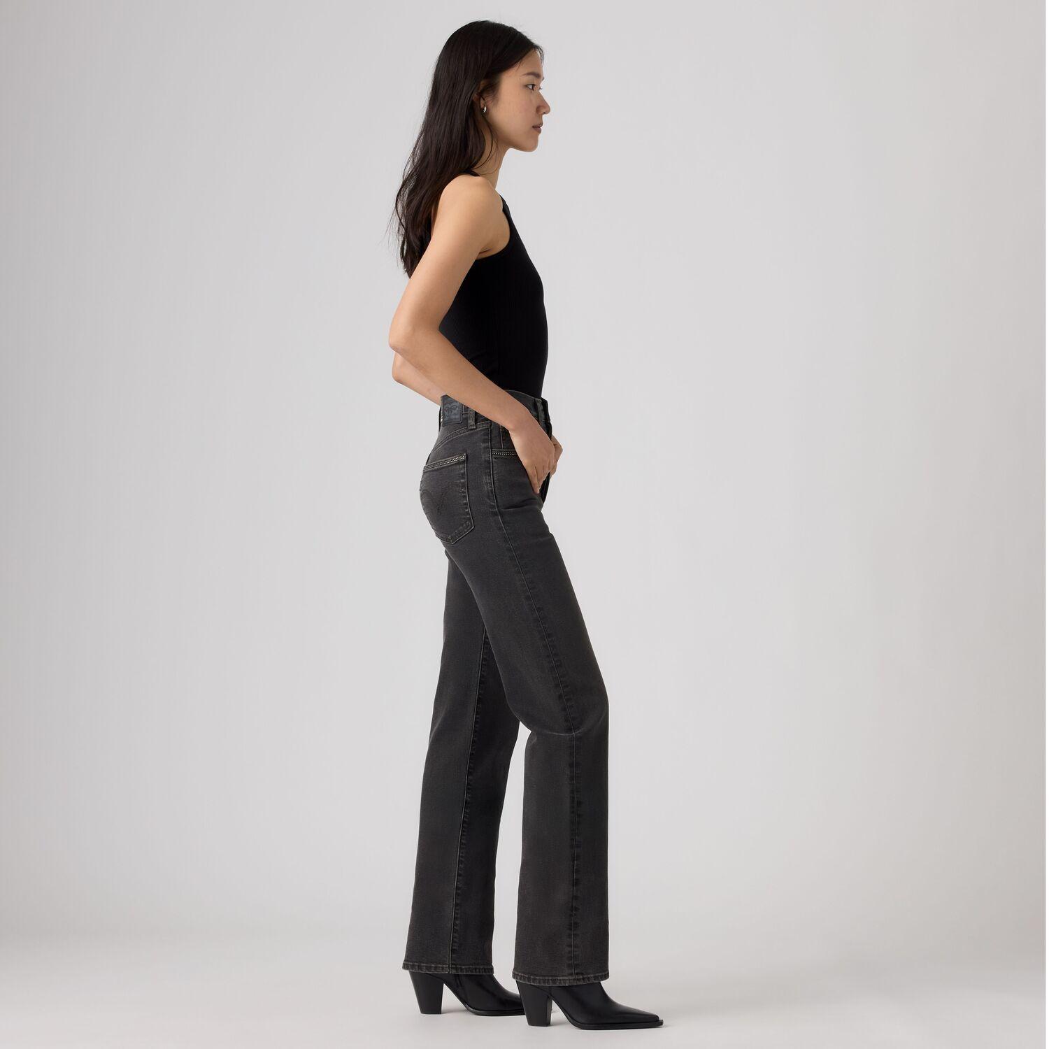 Jeans Mujer Ribcage Full Length Negro Levis 79078-0075-2