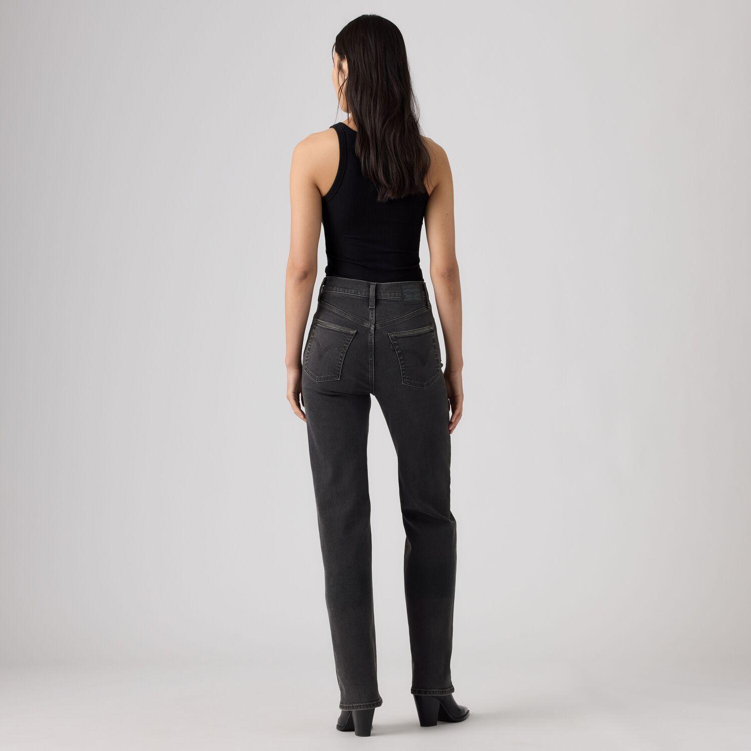 Jeans Mujer Ribcage Full Length Negro Levis 79078-0075-3
