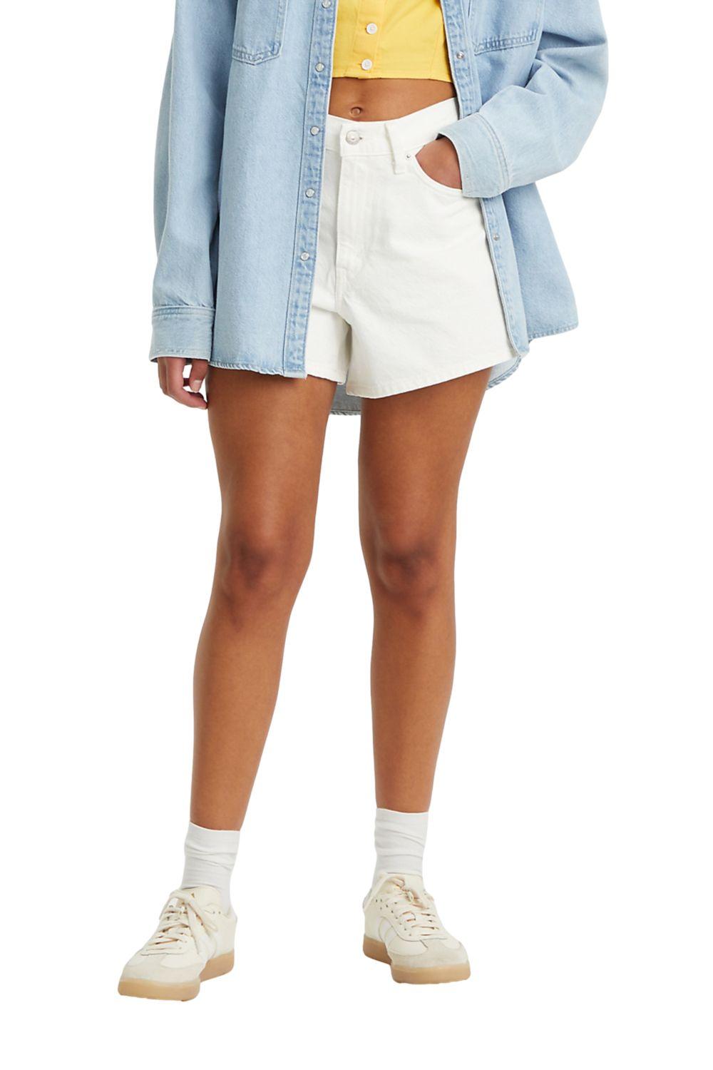 Shorts Mujer 80s Mom Short Blanco Levis A4695-0002-0