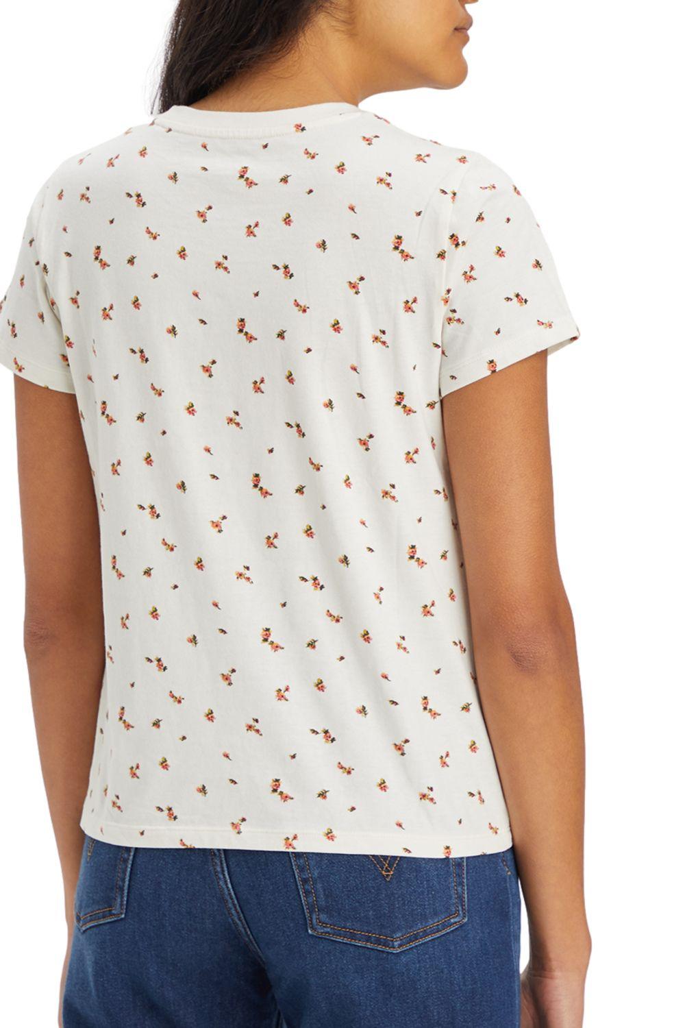 Polera Mujer Manga corta Batwing Blanco Levis 39185-0264-3