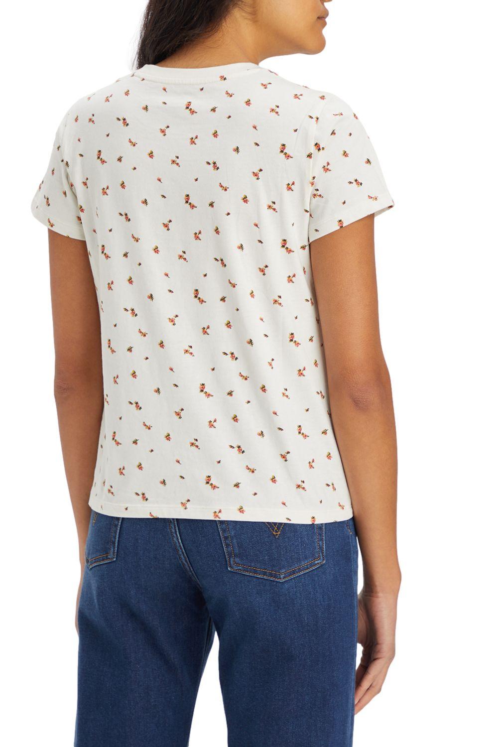 Polera Mujer Manga corta Batwing Blanco Levis 39185-0264-2