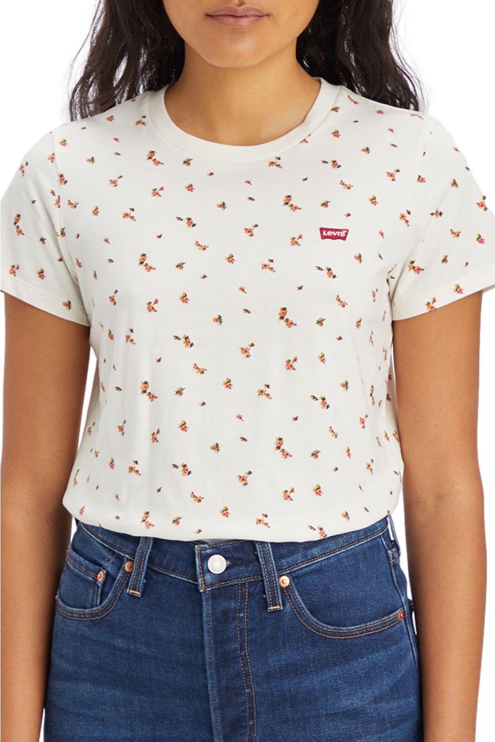 Polera Mujer Manga corta Batwing Blanco Levis 39185-0264-1