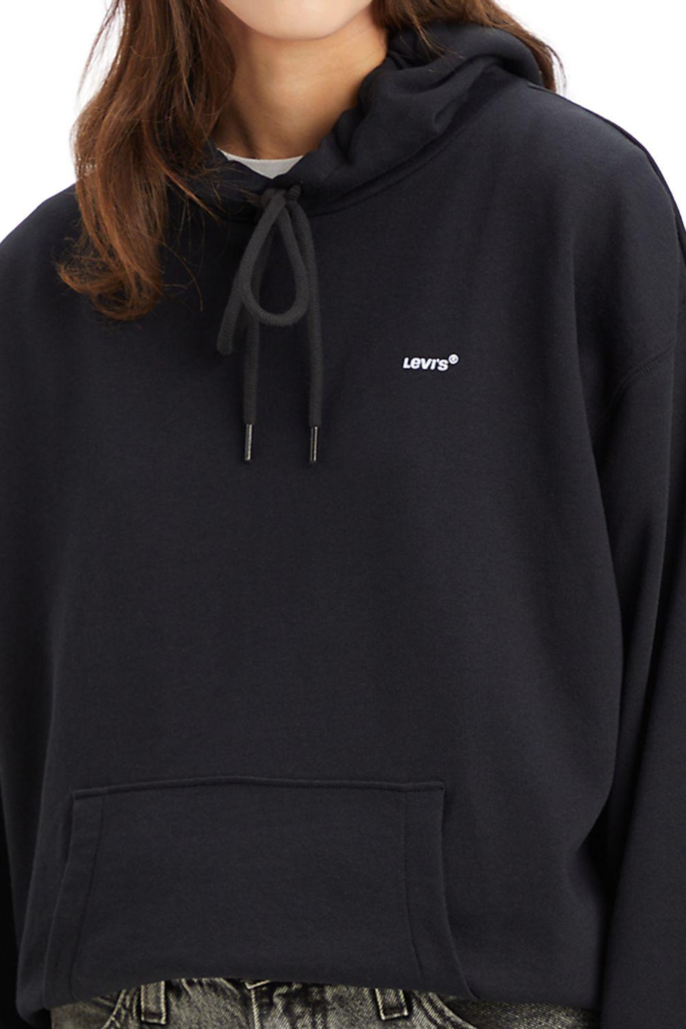 Polerón Mujer Everyday Hoodie Negro Levis A5943-0005-2
