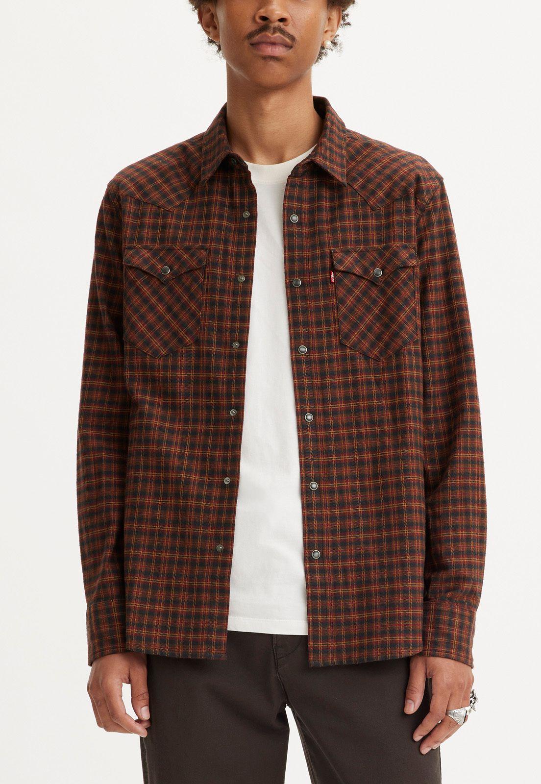 Camisa Hombre Classic Western Standard Café Levis 85745-0076-0