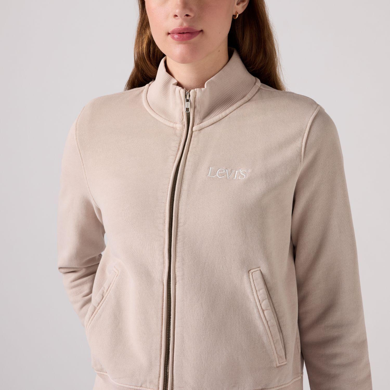 Polerón Mujer Slim Fit Full Zip Gris Levis 008A4-0012-3
