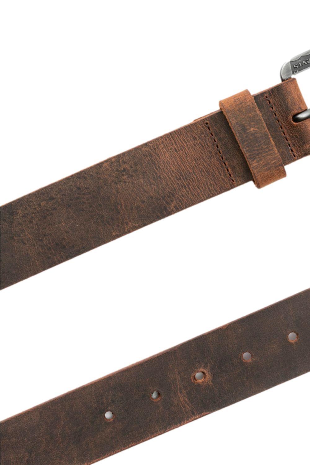Cinturon Hombre Una Cara Café Levis LMLBN-W020-1