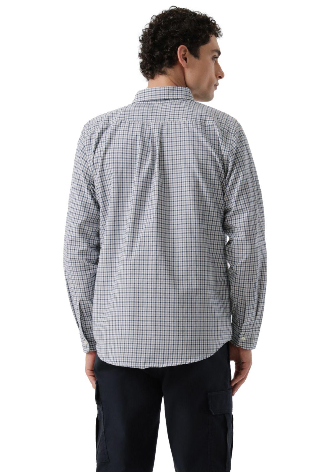 Camisa Hombre Woven Refine Classic Fit Ocean Blue 52798-1240-2