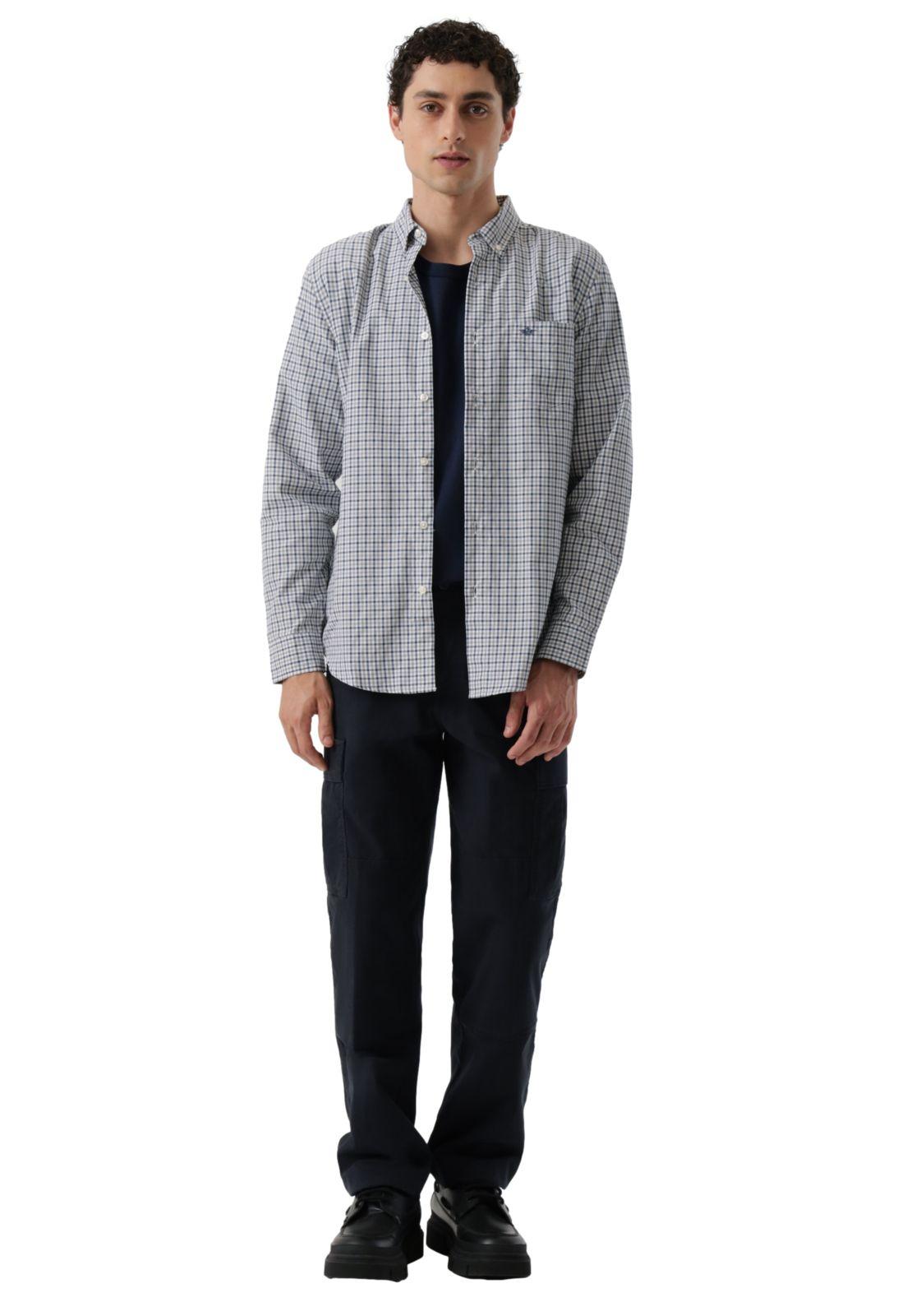 Camisa Hombre Woven Refine Classic Fit Ocean Blue 52798-1240-3