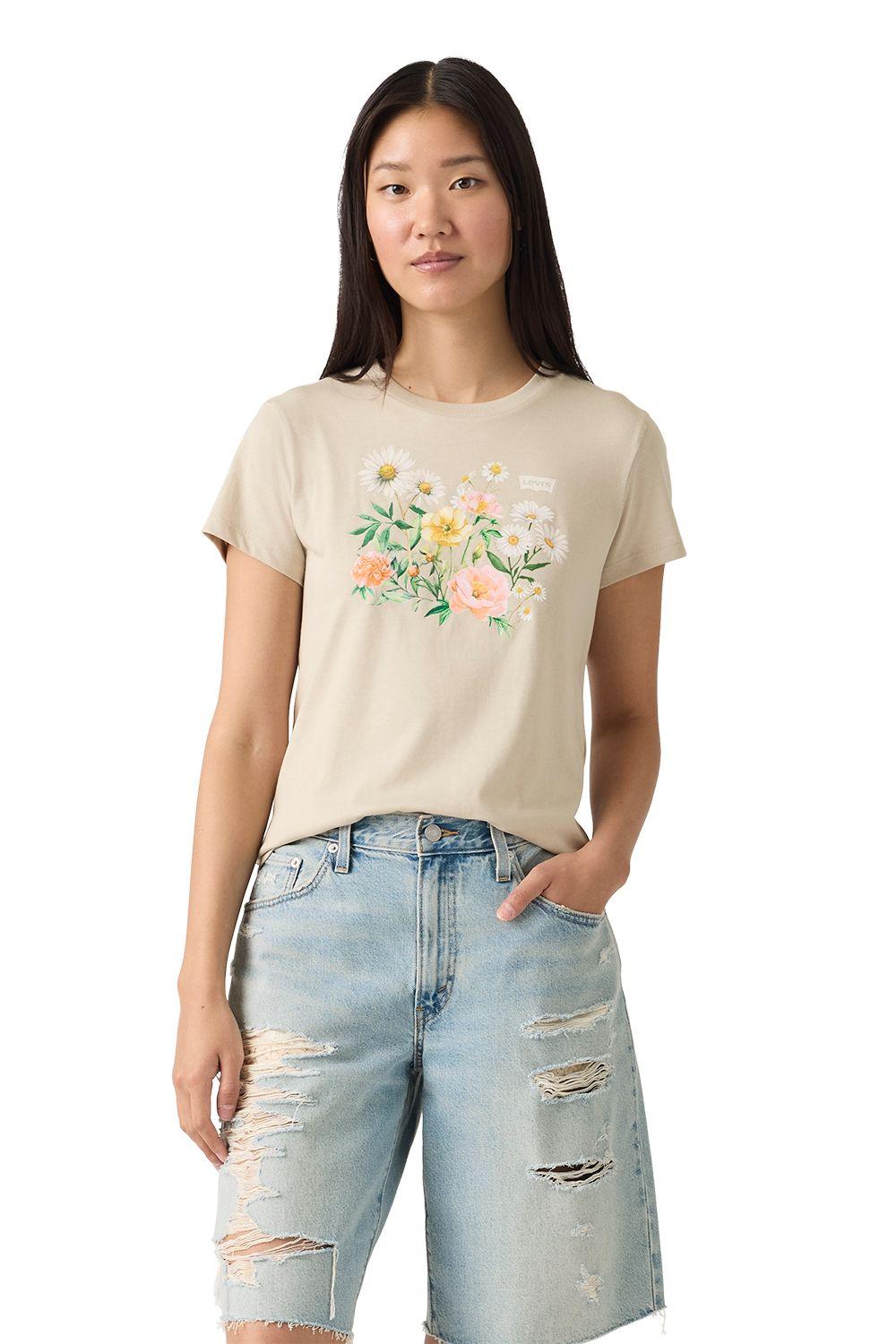 Polera Mujer The Perfect Tee Gris Levis 17369-3389-0