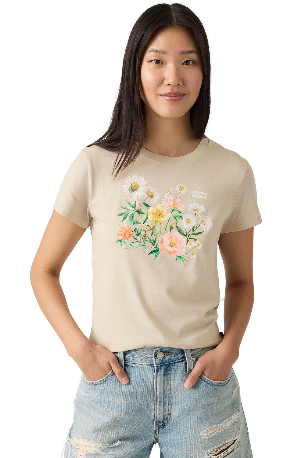 Polera Mujer The Perfect Tee Gris Levis 17369-3389-2