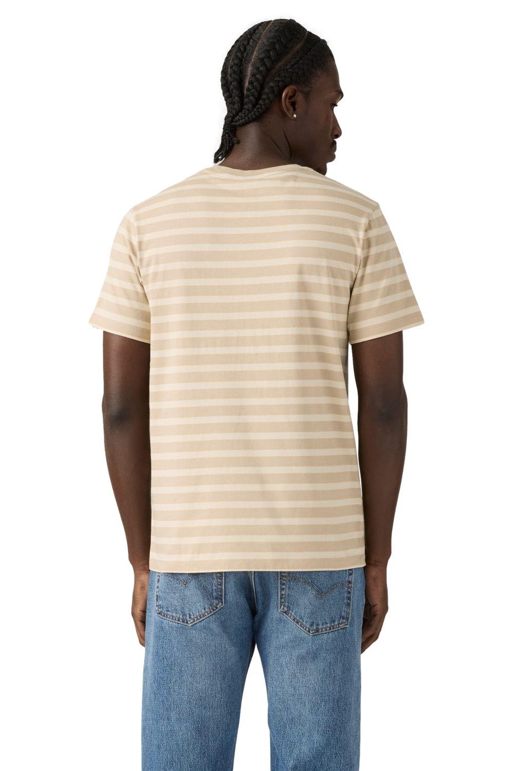 Polera Hombre Classic Pocket Tee Café Levis 19342-0439-1