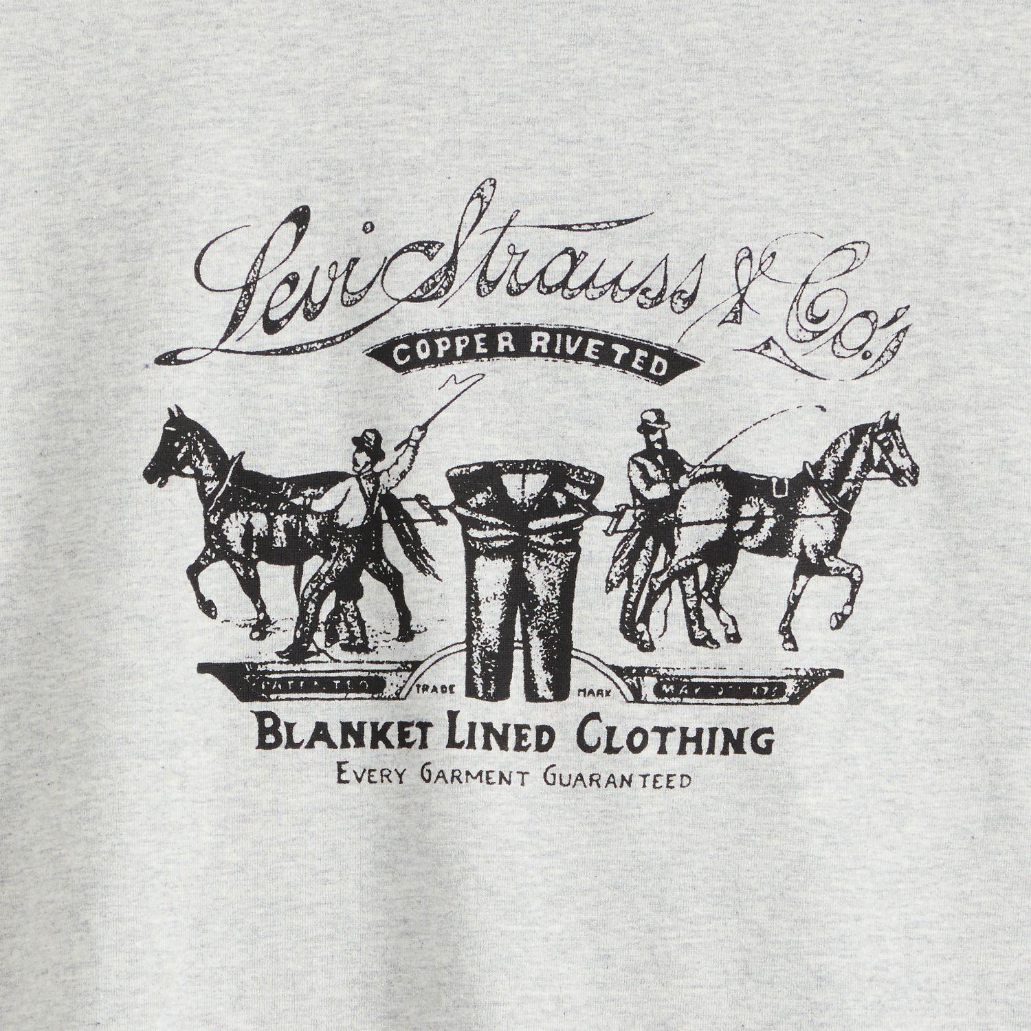 Polera Hombre Ss Relaxed Fit Tee Gris Levis 16143-2686-4