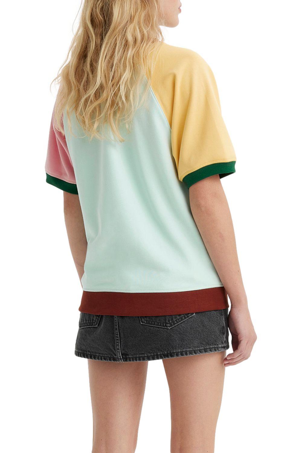 Polerón Mujer Graphic manga corta Levis A4936-0000-2