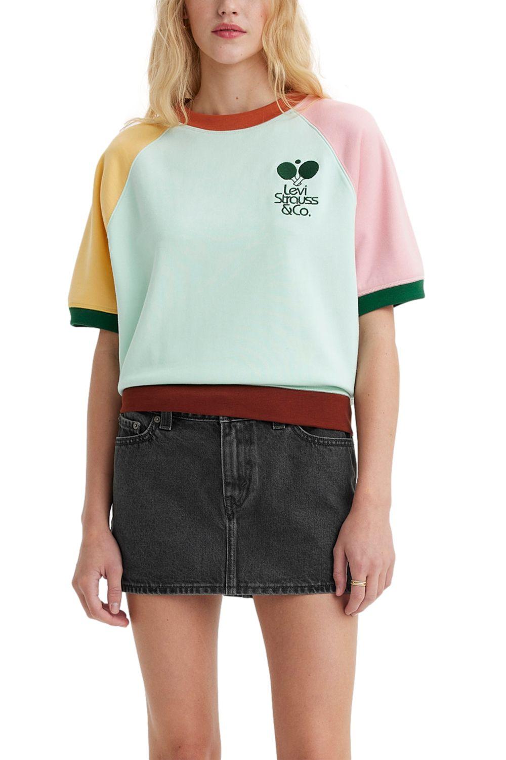 Polerón Mujer Graphic manga corta Levis A4936-0000-0