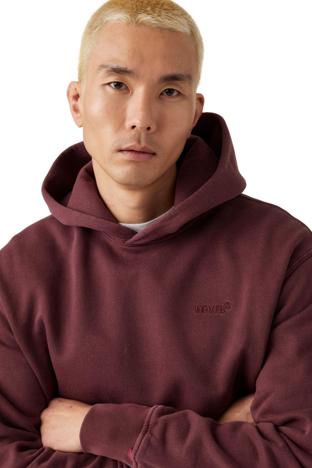 Polerón Hombre The Authentic Hoodie Rojo Levis A8435-0032-3