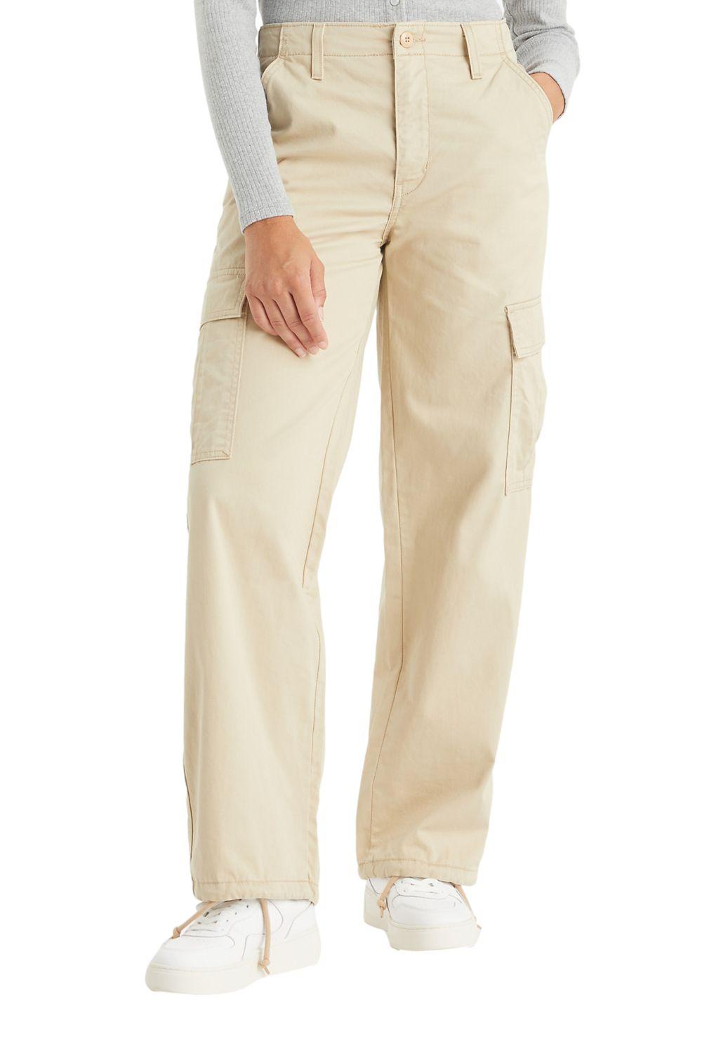 Jeans Mujer 94 Baggy Cargo Beige Levis A4707-0016-0