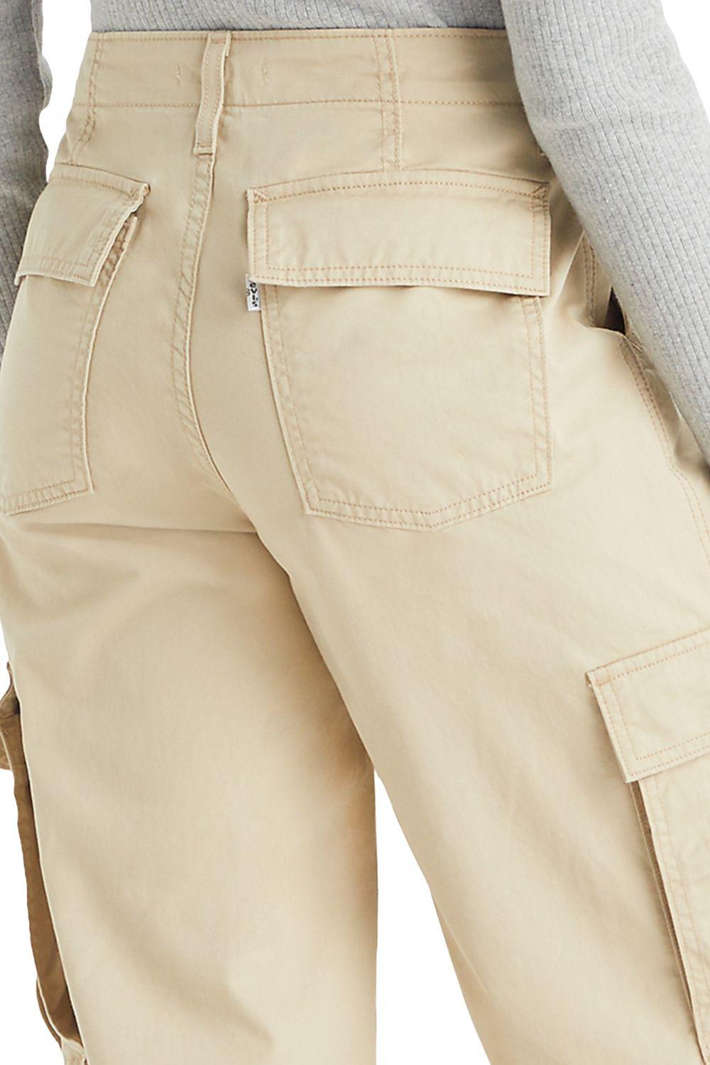 Jeans Mujer 94 Baggy Cargo Beige Levis A4707-0016-3
