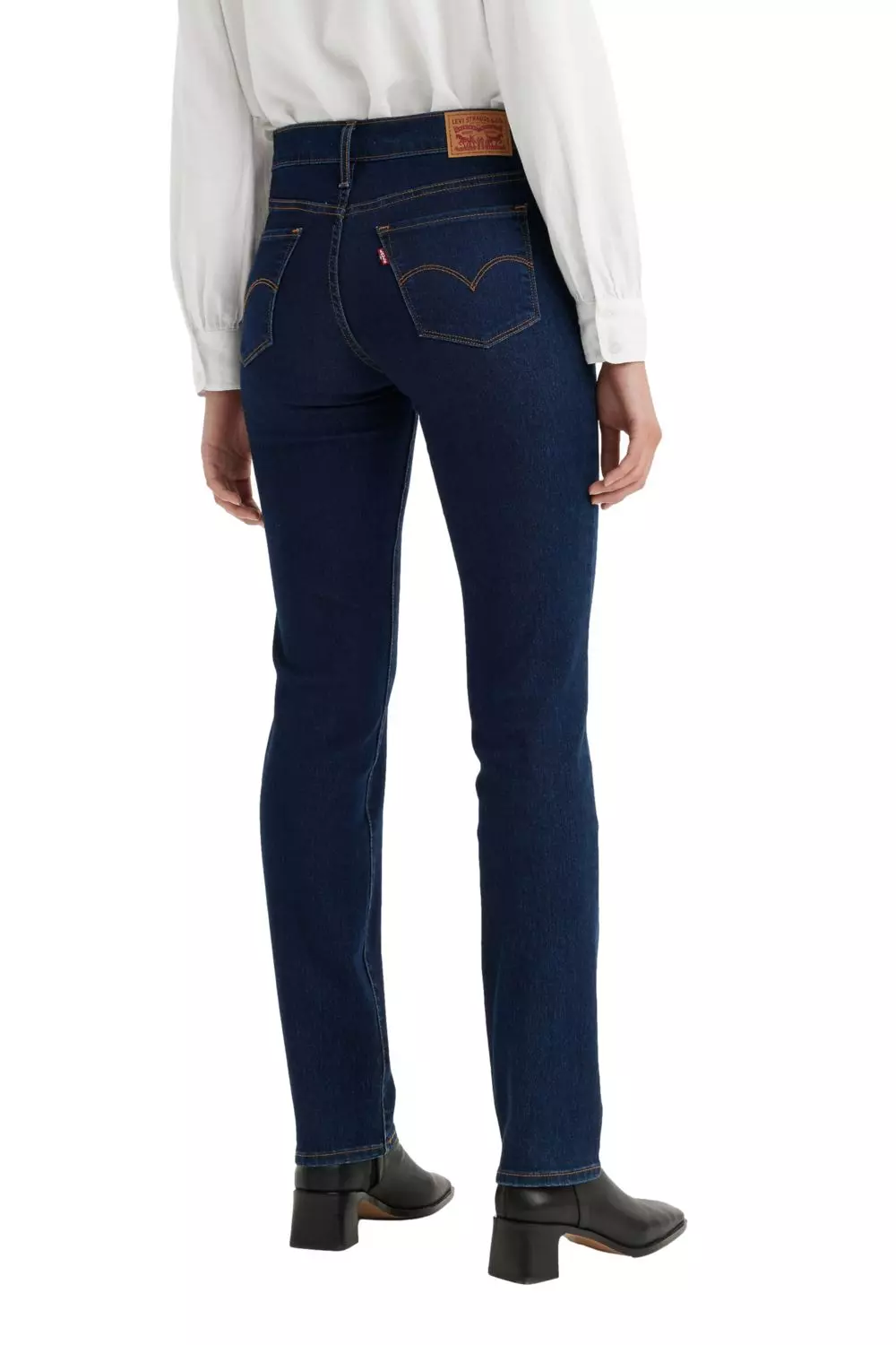 Jeans Mujer 314 Shaping Straight Azul Levis 19631-0204-2
