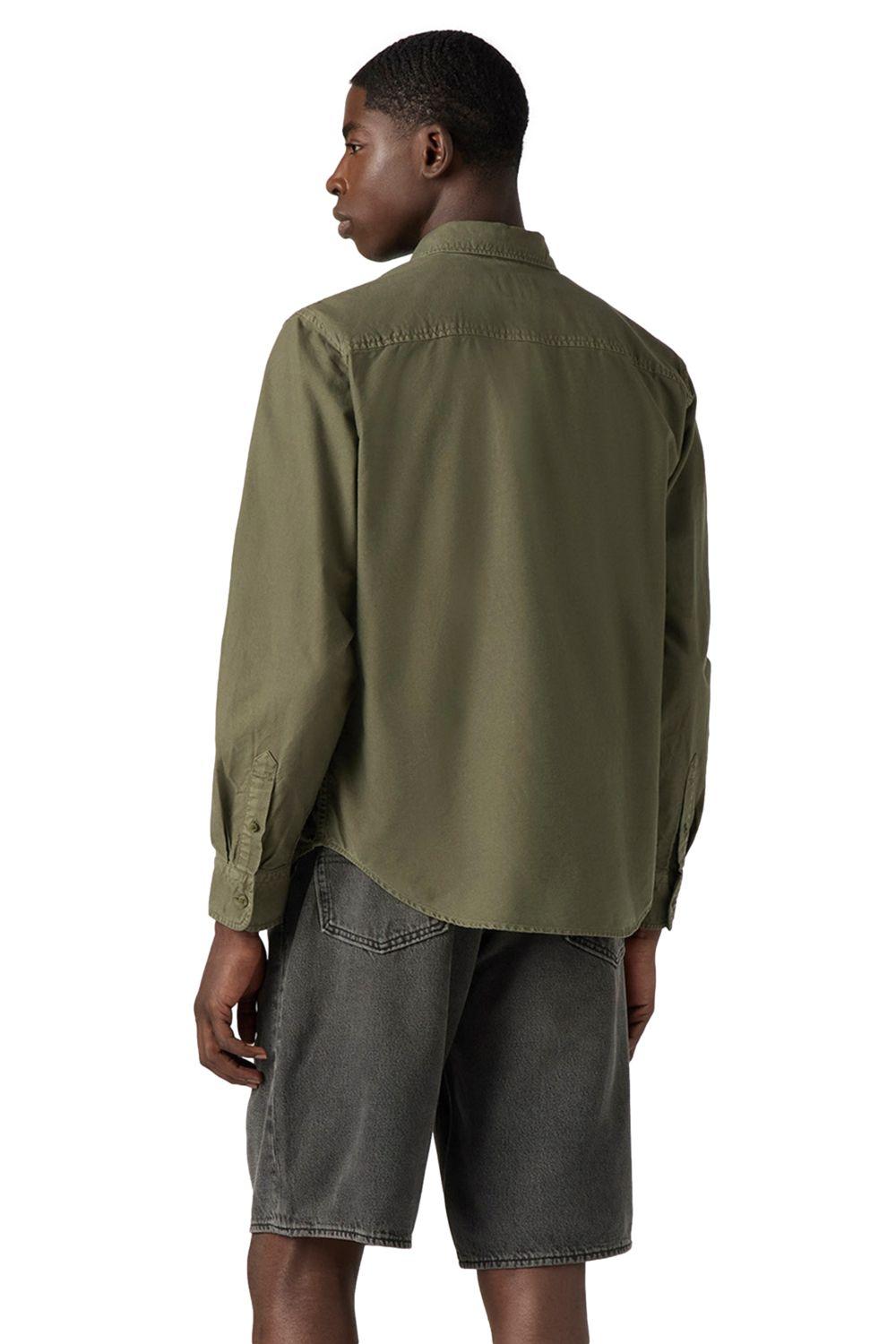 Camisa Hombre Authentic Button Down Verde Levis A7210-0026-1