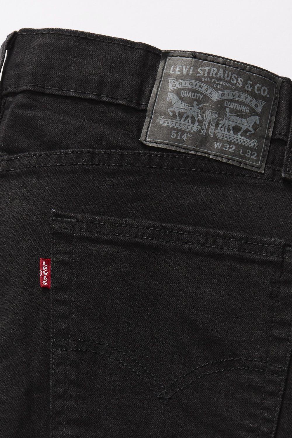 Jeans Hombre 514 Straight Negro Levis 00514-0730-3
