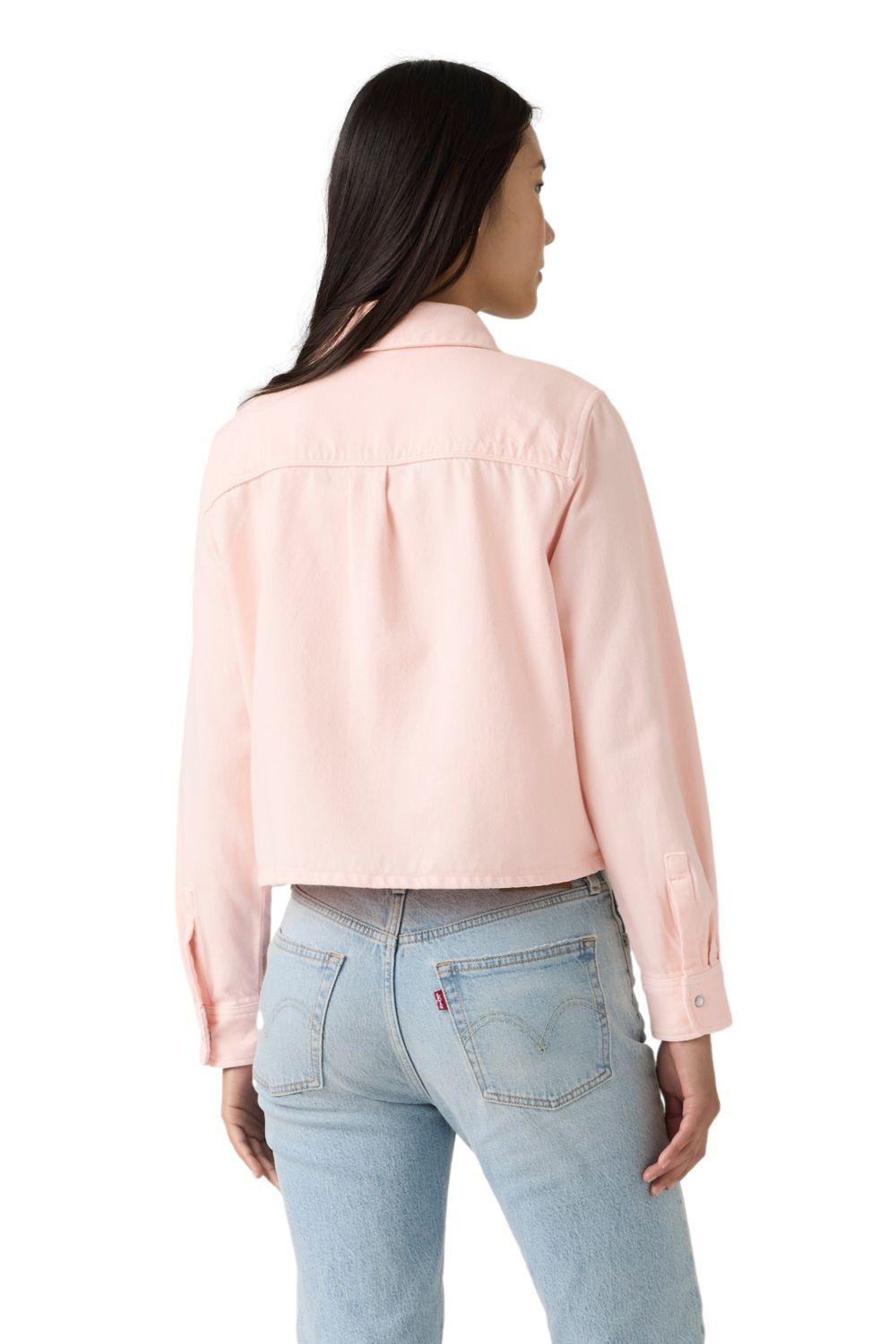 Blusa Mujer Logan Tencel Shacket Rosado Levis 005DW-0005-1