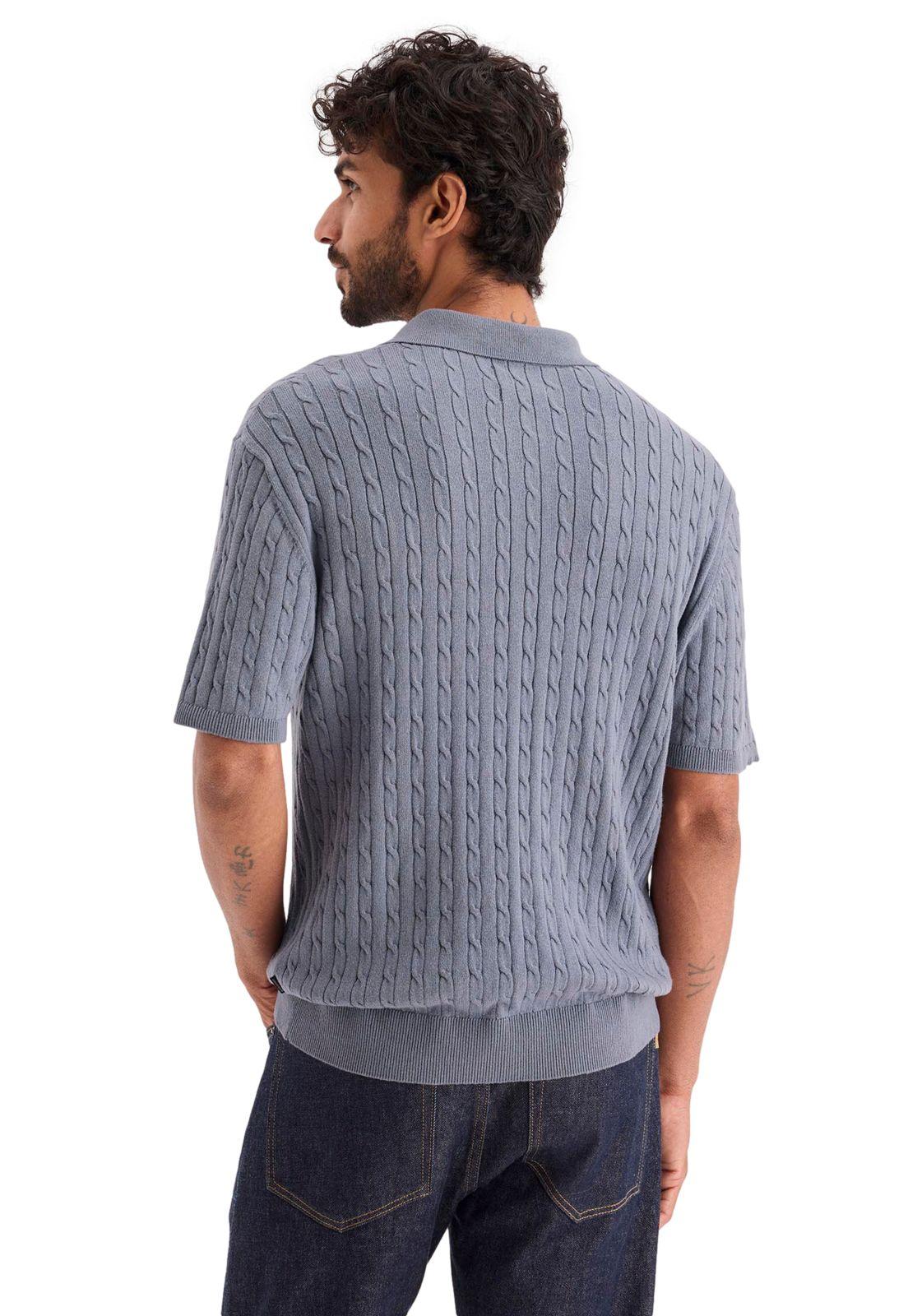 Sweater Hombre Polo Regular Fit Azul A0768-0015-2