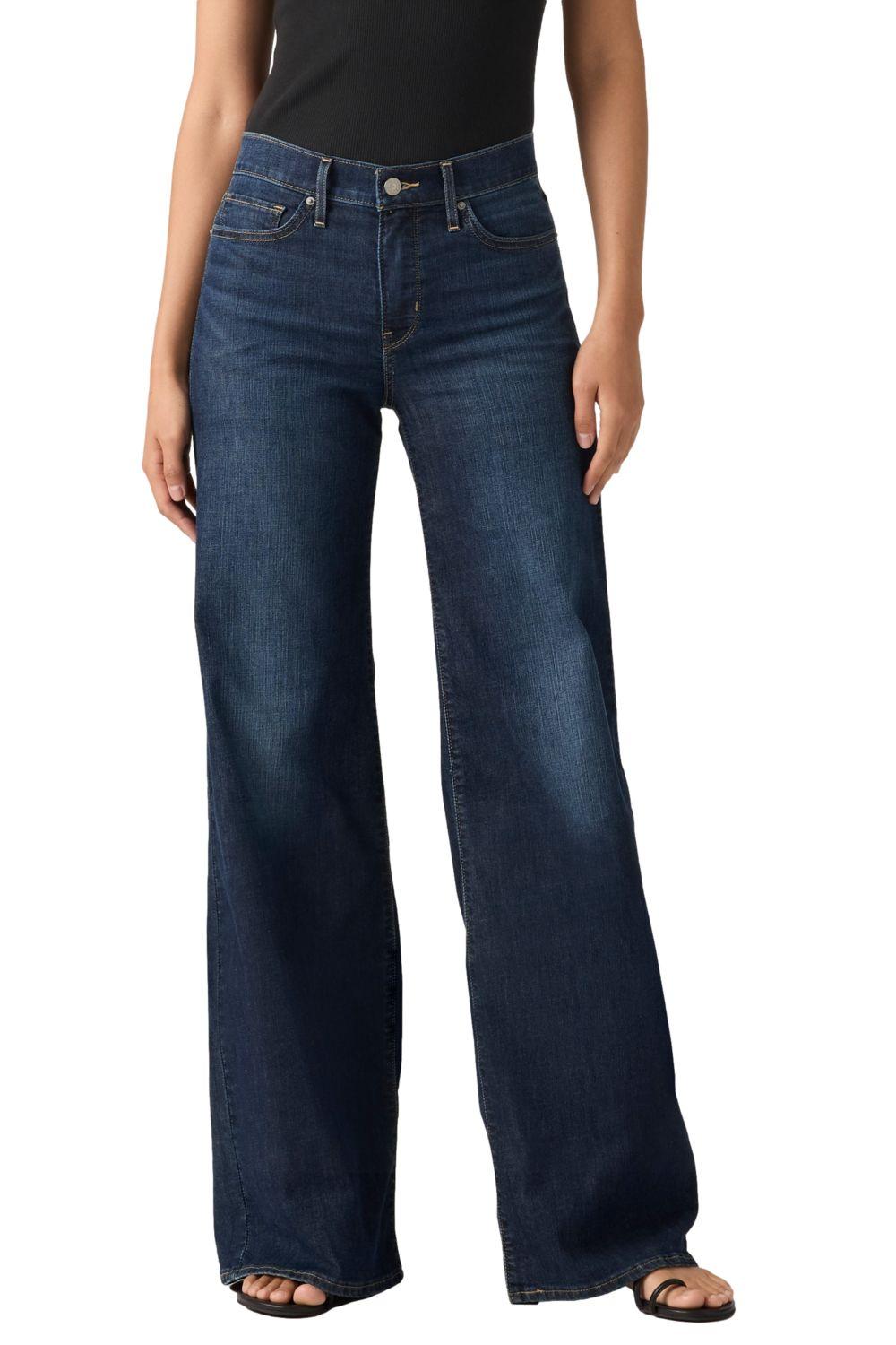 Jeans Mujer 318 Shaping Wide Leg Azul Levis 001PZ-0014-0