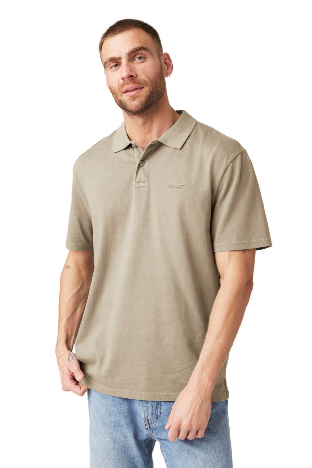 Polera Hombre Authentic Polo Café Levis A6735-0027-2