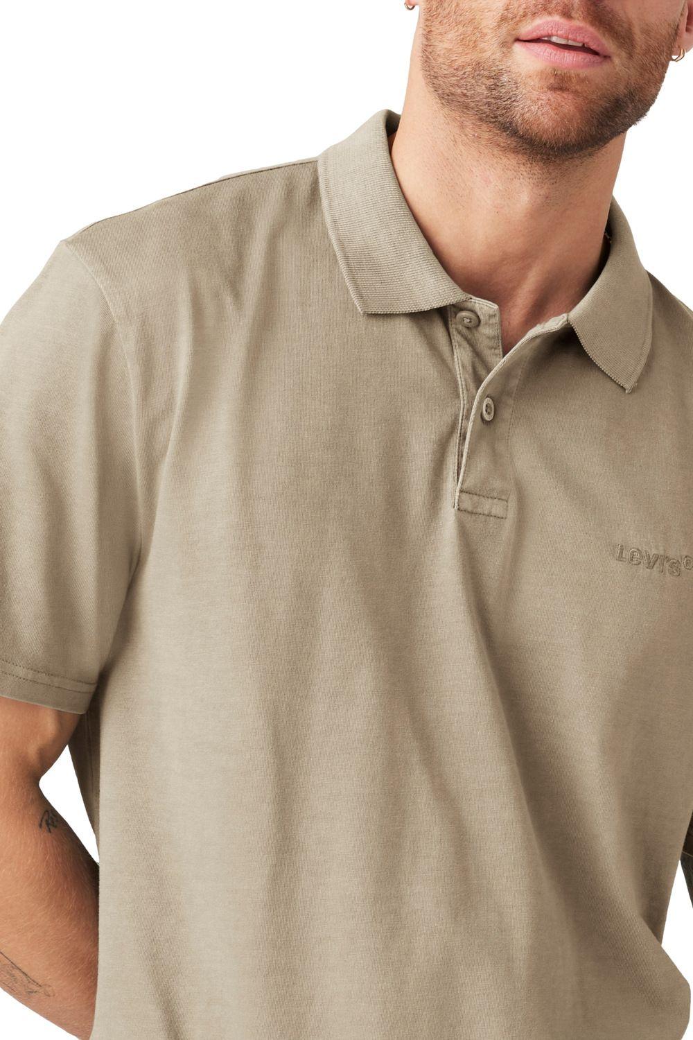 Polera Hombre Authentic Polo Café Levis A6735-0027-3