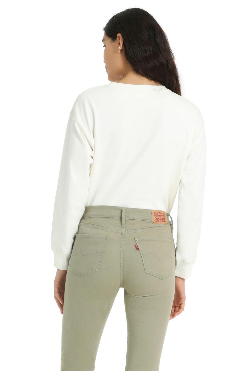 Polerón Mujer Batwing Blanco Levis 24688-0122-2